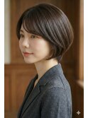 【360度美しい】横顔に自信が持てる、大人のくびれショートボブ