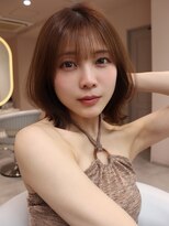 サンド ミュウ 横浜店(sand mieu)&nbsp;大人可愛い/くびれボブ/ショコラブラウン/髪質改善/横浜駅