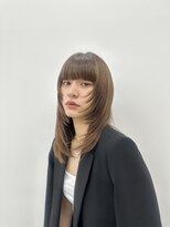 トラップヘアー ハイレイヤー/顔まわりレイヤー/大人レイヤー