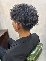 オールマンバーバーショップ 流山おおたかの森(Allman Barbershop) ニュアンスパーマ/ニュアンスウルフ/スペインカール/流山/柏