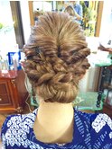 浴衣ヘアアレンジ