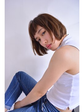 シャルマン 銀座(Charumante) 【Charumante銀座】dryshortボブ(ストレート)