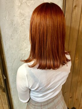 ヘア ラボ ニコ 藤沢店(hair Labo nico...) orangeカラー　nico中川