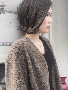 ホロホロヘアー(Hair) 【ホロホロＨair】あご下スッキリボブ