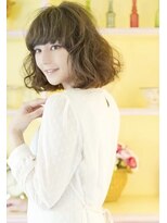 ロンドフルール 大宮東口(Lond fleur)&nbsp;【林　飛夕也】グレージュのパーマミディアム