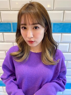 シー バイ ロンド 新宿(Sea by Lond) 韓国風ミディアム/シースルーバング