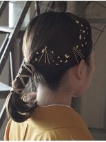 レトロポット(retropot)&nbsp;フィンガーウェーブ×金箔ヘア