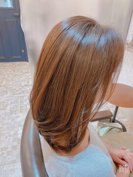 シンミシエル 京都北野白梅町(shinmiciel) 30代/40代/50代/60代/大人可愛いミディアム艶レイヤー