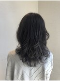 透明感ブルーアッシュ/髪質改善