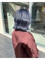 アンドシャルム 心斎橋(&CHALME) ネイビー系ブリーチ1回から