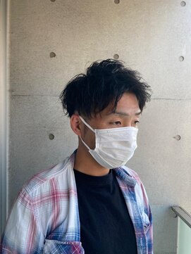 メンズサロン ウエストサイドカットクラブ(Men's West Side Cut Club) 2ブロック×ツイストピンパーマ