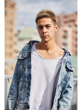 クレスト 草津店(CREST) マッシュツーブロックメンズパーママッシュウルフメンズカット