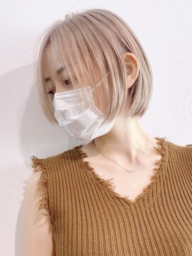 アルバム 渋谷パルコ(ALBUM) ラベンダーアッシュショート_チェリーブラウン_ba349321