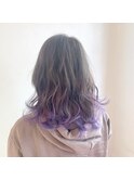 原口☆ブルーパープルグラデ☆福岡久留米