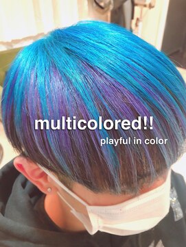 ヘアーリゾートサロン リチェット(Hair Resort Salon Ricetto) マルチカラー2block