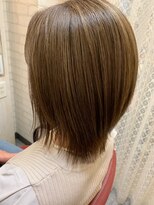 ロマンヤカタ ファース(ROMAN YAKATA fars)&nbsp;くびれ　艶髪　髪質改善　ハイライト　グレージュ＠田代4/29