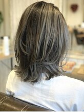 ヘアーデザイン ベルタ(Hair Design BELTA) レイヤーボブ×バレイヤージュ