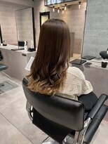 シーク センター南店(seek) ブリーチ履歴有り☆グラデーションカラーへの酸性ストレート