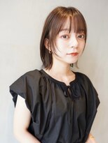 ニコ トウキョウ ヨコハマ(nico)&nbsp;顔まわりレイヤー/ミディアム／切りっぱなし/韓国風