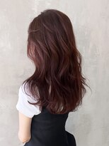 アイティー バイ アルバム 中野店(IT by ALBUM)&nbsp;ピンクレイヤー_斜めバンググレージュカラー_ba463172