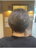 前下がりショートボブ