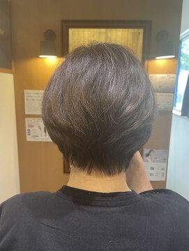 チアー ヘアリラクゼーション(cheer HAIRRELAXATION) 前下がりショートボブ