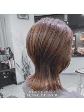 ブランエノワール(BLANC ET NOIR) 【天使のヴェール】ウルフカット