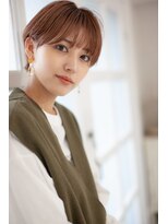 アッシュ 池袋店(Ash)&nbsp;20代30代40代【小顔ヘア】耳掛けマッシュショート　＃池袋駅