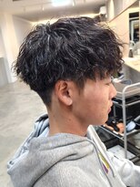 ニアウ 伊勢崎連取店(Niau)&nbsp;刈り上げマッシュ波巻きツイストスパイラルパーマ