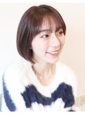 【 Ｉ. 】30代からのナチュラル前下がりショートボブ　川口