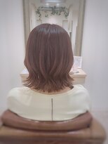 アドラーブル はなみずき店(adorable)&nbsp;大人かわいい☆フェアリーな透明感&ツヤ感ブラウンベージュ