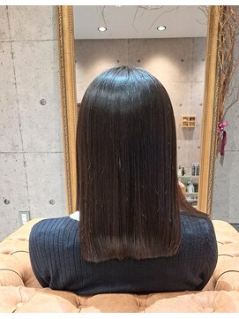アンドヒア 淀屋橋店(and.here) 髪質改善　艶髪縮毛矯正