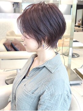 アンド ストーリーズ(&STORIES) ひし形ショート/前下がりショート/絶壁解消30代/40代【橋本】