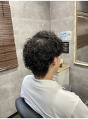 滋賀/南草津/メンズ美容室/波巻きツイストスパイラル
