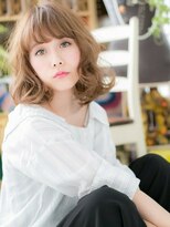 カバーヘア ブリス 戸田公園西口店(COVER HAIR bliss)&nbsp;■アディクシーカラーで明るめミディアム☆戸田公園10代20代30代