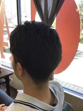 ビューティアンドスパ ガガ(GAGA) メンズ　2ブロックスタイル　藤枝美容室ガガ