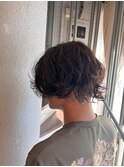 柔らかい動きのパーマ