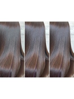 髪のパサつきや広がりが気になる方にオススメ◎ピースのトリートメントで、潤い溢れる艶やかな美髪に。