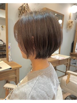 アンリー(Anree) 【Anree】ショートボブ×ベージュカラー