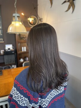 ブラウン(Brown) ツヤロング