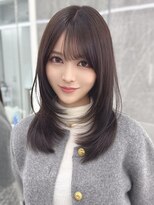 マウルルナ(MAEUL luna)&nbsp;ワンカールミディアムレイヤー　『MAEUL luna 桔川』