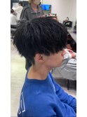 アイロン質感ソフトツイストパーマ