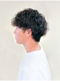 スパイラルパーマ