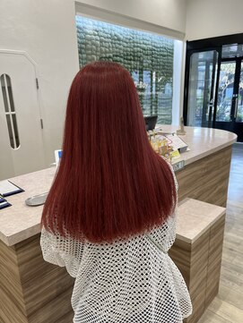 ディーボーイ 健軍店(D-BOY) ブリーチカラー/レッド