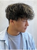 金メッシュ×マッシュ