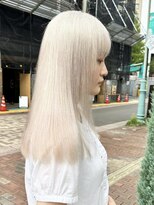 ミリ(mm)&nbsp;ケアブリーチ ホワイト カラー 韓国 髪質改善 仙台