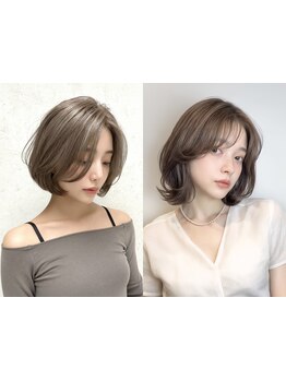 【平日限定】カット+カラー+クイックトリートメント￥6000★平日の空き時間も有効活用◎平日クーポンあり*