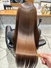 【青木指名限定】【至高の美髪】カット+髪質改善縮毛矯正+TR