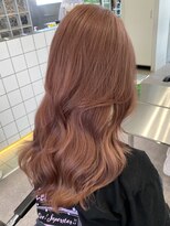 サンクマーケット 渋谷(cinq MARKET)&nbsp;渋谷ブリーチカラーハイトーンカラーマロンベージュモカベージュ