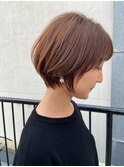 髪質改善×ミディアムレイヤーカット/くびれレイヤー/外ハネボブ